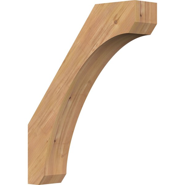 Ekena Millwork 5 1/2"W x 24"D x 30"H Legacy Smooth Knee Brace, Western Red Cedar BRC06X24X30LEC00SWR - main